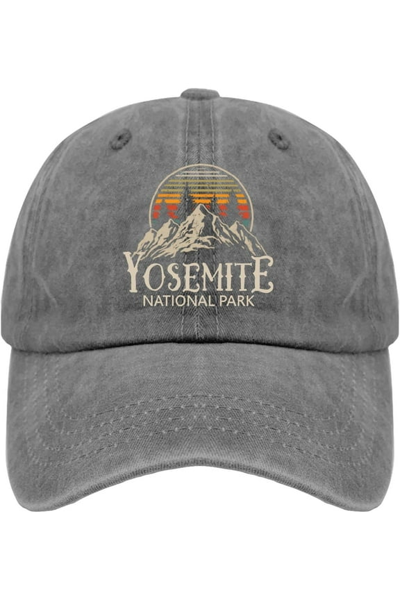 Baseball Cap Yosemite National Par Summer Caps for Women Vintage Hats Trendy Yosemites National Parks Ponytail Baseball Hat