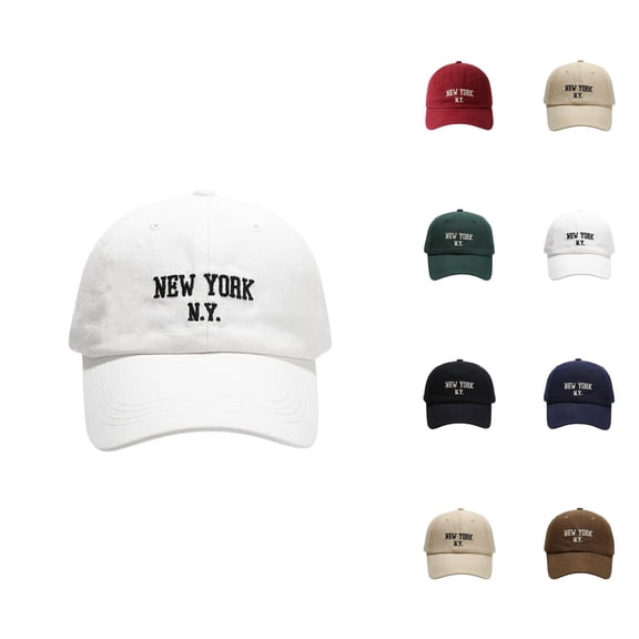 Baseball Cap for Men Women Fashion New York Letter Embroidered Baseball Hat