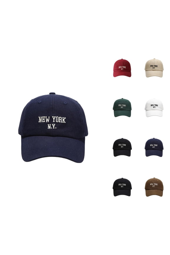 Baseball Cap for Men Women Fashion New York Letter Embroidered Baseball Hat