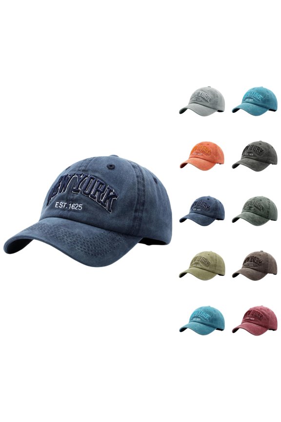 Baseball Cap for Men Women Fashion New York Letter Embroidered Dad Hat