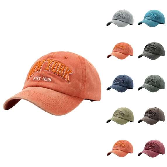 Baseball Cap for Men Women Fashion New York Letter Embroidered Dad Hat