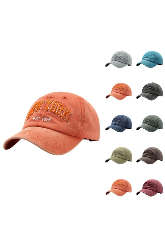 Baseball Cap for Men Women Fashion New York Letter Embroidered Dad Hat