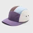 thumbnail image 1 of Baseball Cap for Men Women Sun Protection Snapback Hats Unisex Couples Casual Color Block Adjustable Athletic Workout Ball Hat, 1 of 3