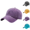 thumbnail image 1 of Baseball Cap for Men Women Vintage Washed Plain Hats Classic Baseball Hat, 1 of 3