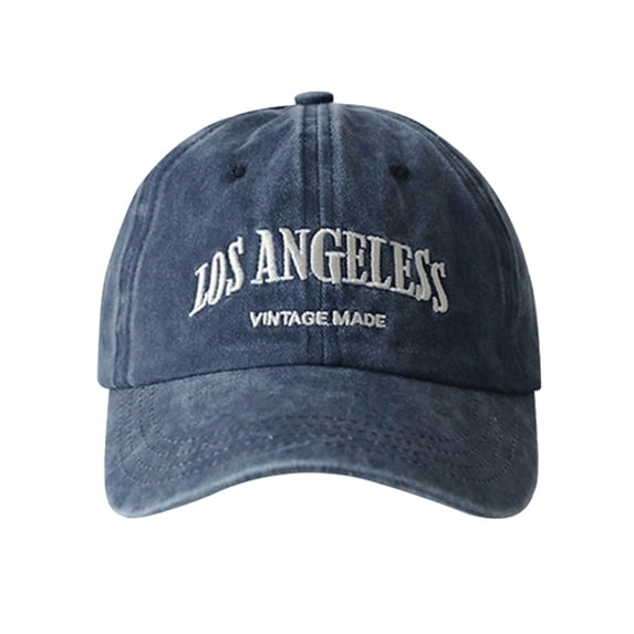 Baseball Cap for Men and Women Stylish Washable Custom Sports Hat Uni Design Everyday Wear Blue