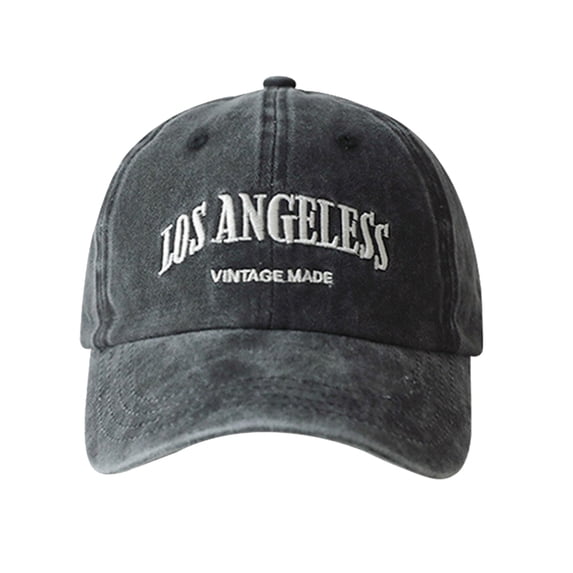 Baseball Cap for Men and Women Stylish Washable Custom Sports Hat Uni Design Everyday Wear Gray