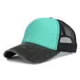 thumbnail image 1 of Baseball Cap for Women Men Adjustable Contrast Color with Mesh Breathable Sun Hat Visor Running Workouts Outdoor Activities, 1 of 6