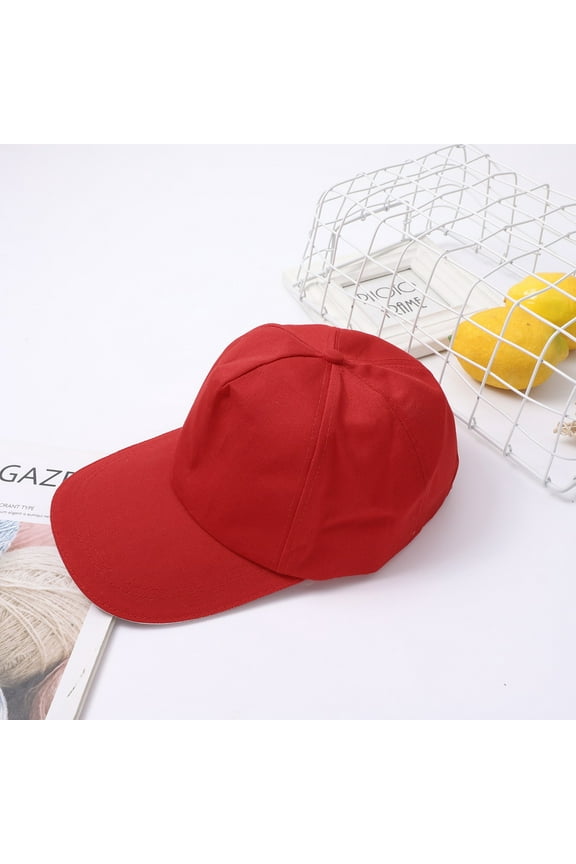 Baseball Cap for Women Men Solid Color Snapback Hat Hip-Hop Adjustable Sun Hat Sun Protection Baseball Hat Visor Outdoor Daily