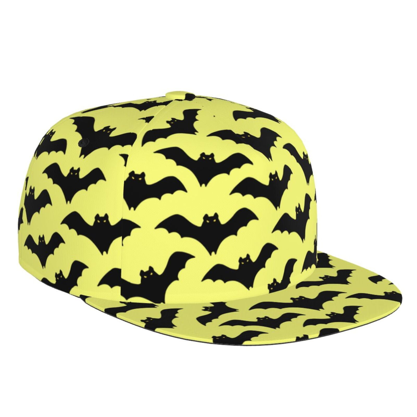 Skull & Bats Horror Trucker Hat - Adjustable Baseball Cap For Men & Women