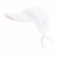 thumbnail image 1 of Baseball Cap with Adjustable Tie Back Scarf Visor Sun Hat for Everyday Wear Casual Everyday Headwear Breathable Sun Size Fits, 1 of 3