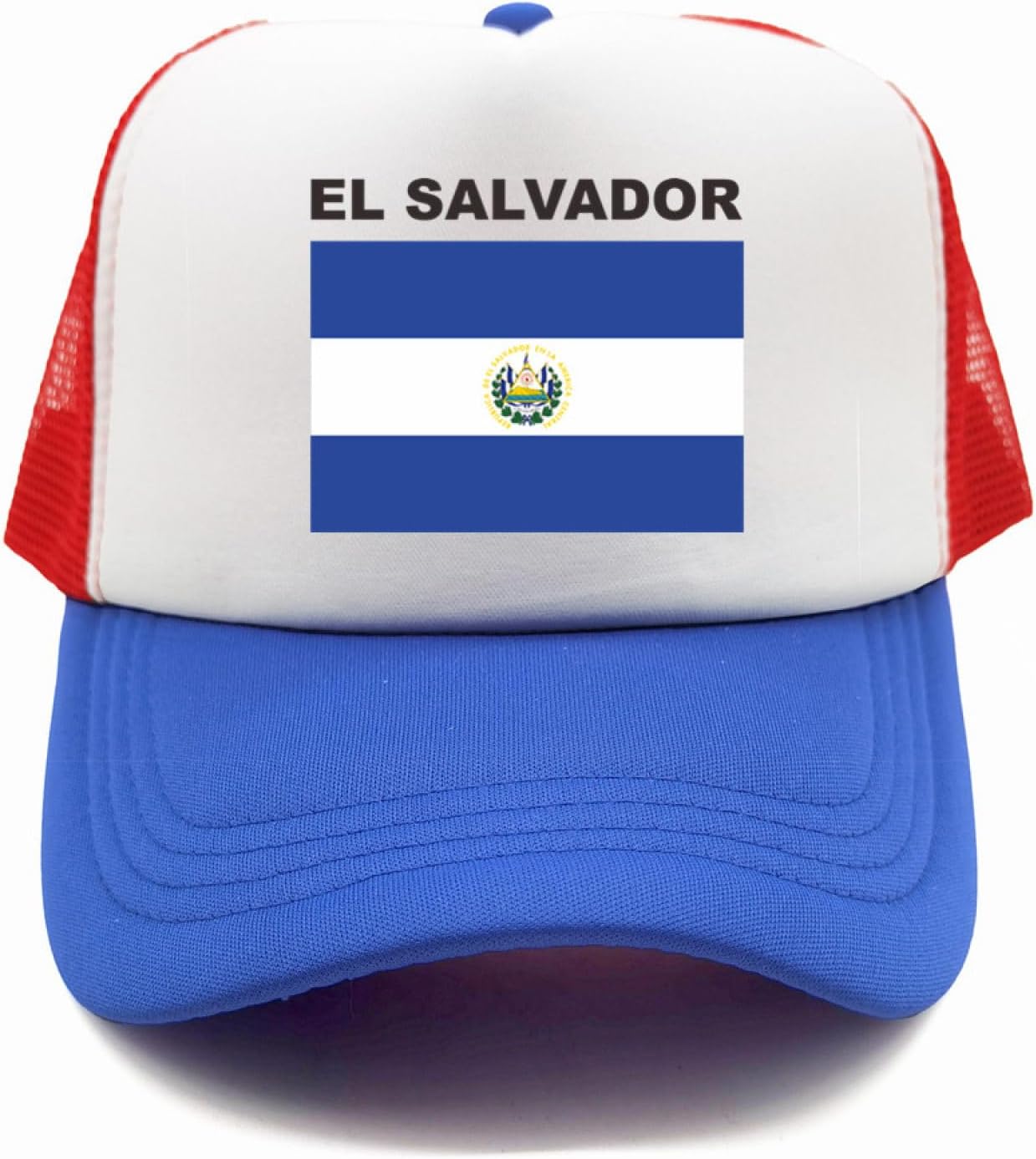 Baseball Cap with El Salvador Flag Outdoor Sport Breathable