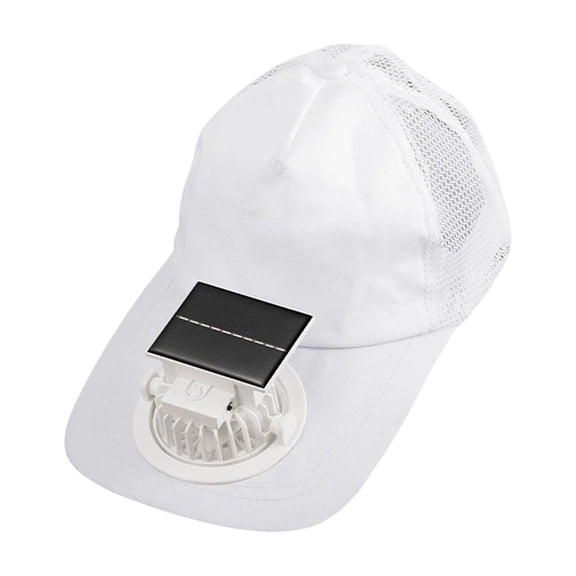 Baseball Cap with Fan Unisex Fans Mesh Hat for Summer Outdoor