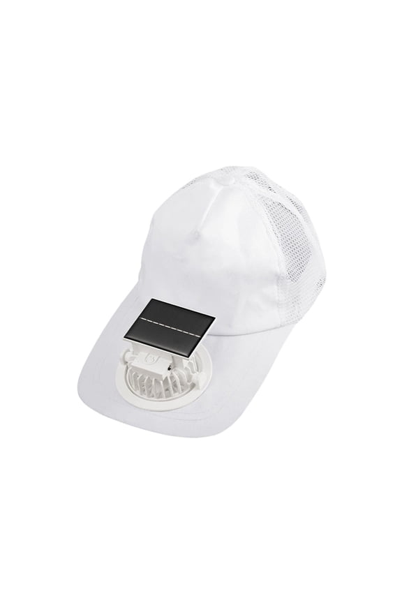 Baseball Cap with Fan Unisex Fans Mesh Hat for Summer Outdoor