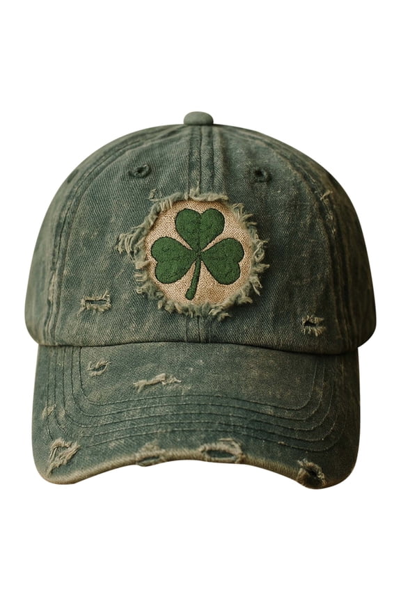 Baseball Caps AURORADY St. Day Art Hat St. Day Irish Baseball Cap, Womens Visor Hats Green