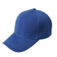 thumbnail image 1 of Baseball Caps Baseball Cap Blank Solid Color Adjustable Blue Caps Gifts, 1 of 3