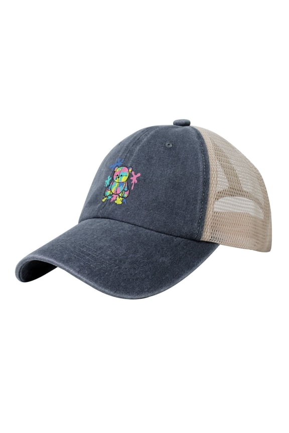 Baseball Caps Bear Graffiti Printing Dad Hat Sport Hats for Men,Women Teen Graphic,Cool,Fashion,Trendy,Casual} Adjustable for Snapbacks Navy Blue One Size