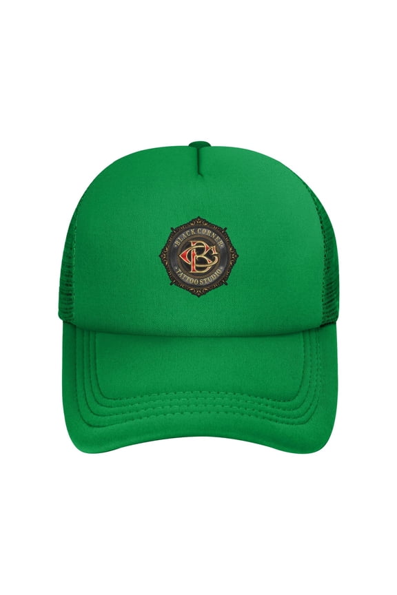 Baseball Caps C And B Monograms Printing Dad Hat Sport Hats for Men,Women Teen Graphic,Cool,Fashion,Trendy,Casual} Adjustable for Snapbacks Green One Size