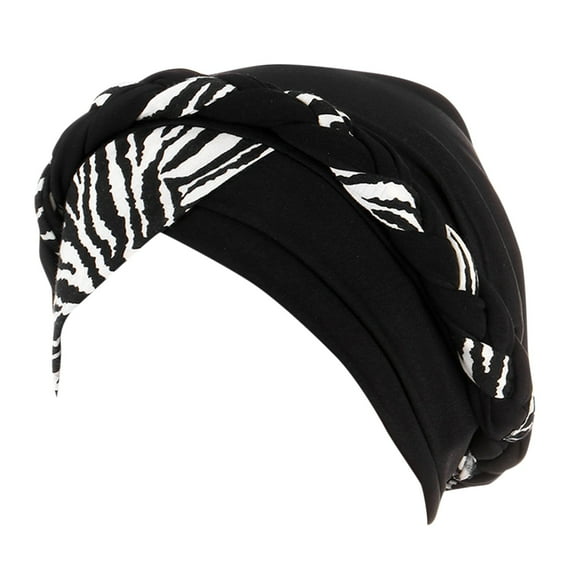 Baseball Caps Chemo Cancer Head Cap Ethnic Pre-Tied Twisted Braid Hair Cover Wrap Headwear Caps Gifts