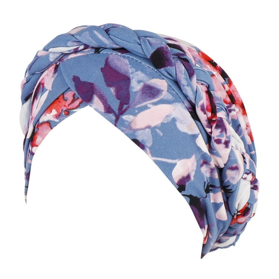 Baseball Caps Chemo Cancer Head Hat Cap Ethnic Pre-Tied Twisted Braid Hair Cover Wrap Headwear Sun Hat