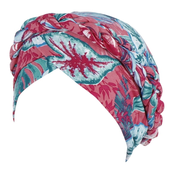 Baseball Caps Chemo Cancer Head Hat Cap Ethnic Pre-Tied Twisted Braid Hair Cover Wrap Headwear Sun Hat