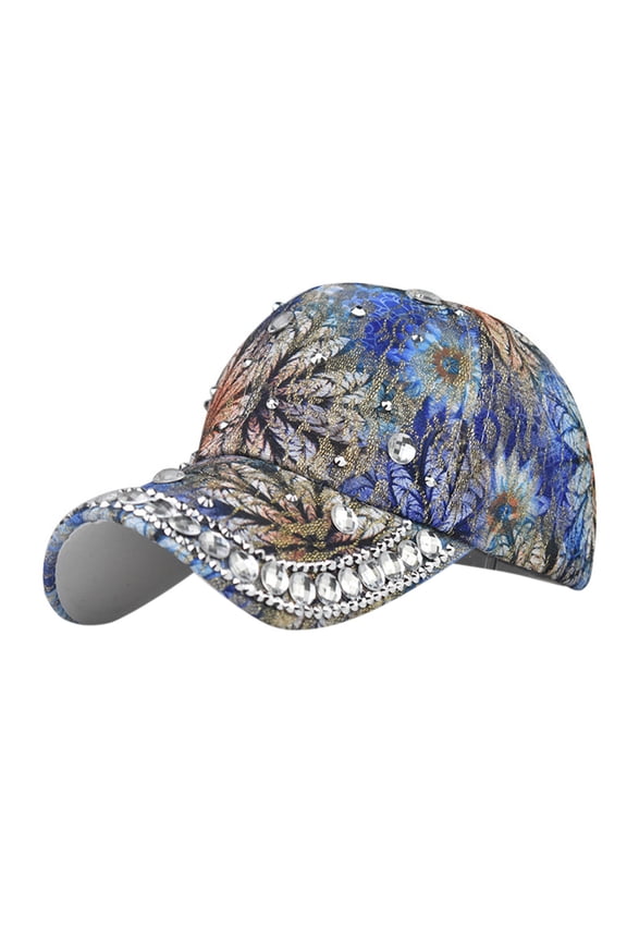Baseball Caps Drill Print Star Design Casual Summer Dad Hat for Men Women