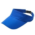 thumbnail image 1 of Baseball Caps Family Sun Visor Hat for Men and Women Sports Visor Visor Cap Sun Shield Blue, 1 of 3