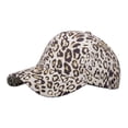 thumbnail image 1 of Baseball Caps Fashion Women Men Sport Leopard Print Breathable Beach Baseball Cap Hop Sun Hat for Everyday Outdoor Wear Beige, 1 of 9