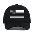 thumbnail image 1 of Baseball Caps For Men Women American Flag Print Cotton Five Panel Mesh Snapback Hat Adjustable Baseball Cap Summer BK2 A, 1 of 2
