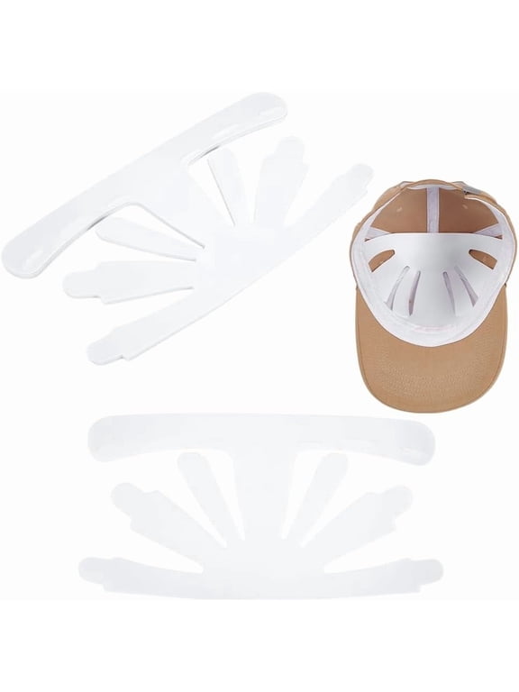 Baseball Caps Inserts Shapers Plastic White Hat Inner Support Baseball Bump Cap Holder White