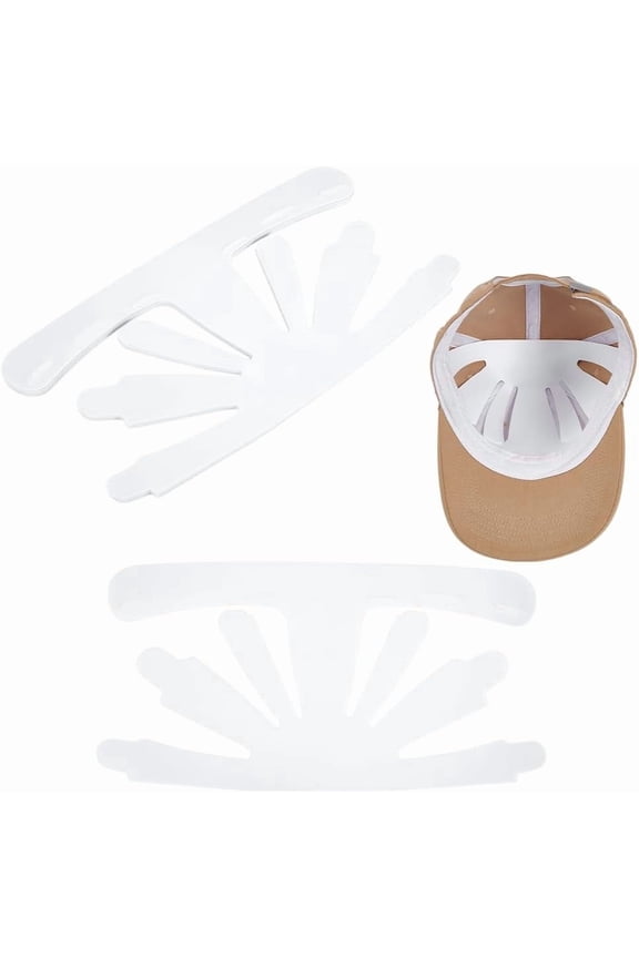 Baseball Caps Inserts Shapers Plastic White Hat Inner Support Baseball Bump Cap Holder White