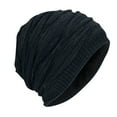 thumbnail image 1 of Baseball Caps Knitted Warm Slouch Winter Hat for Men and Women Cozy Winter Headwear for All-Day Comfort Blue, 1 of 3