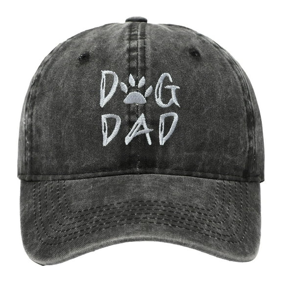 Baseball Caps Men Women Embroidered Baseball Cap Washed Cotton Adjustable Unisex Sun Hat Outdoor Running Workouts Leisure Black One Size