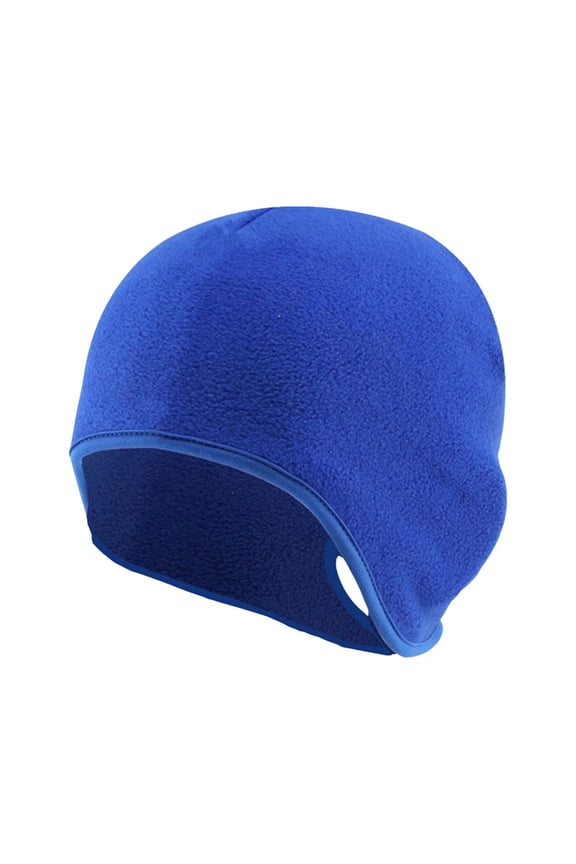 Baseball Caps for Outdoor Sports Men and Women Windproof Winter Cycling Running Skiing Hats with Ears Coverage Thermal Base Layer Protective Headgear for Adults Blue