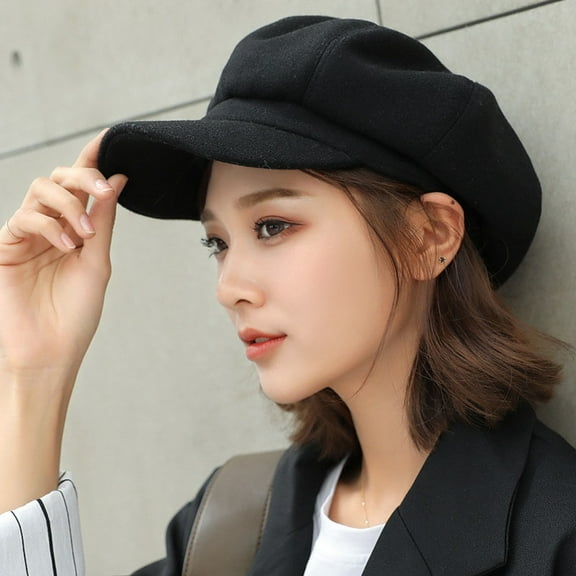Baseball Caps Outdoor Sun Hats Cowboy Ladies Hat Autumn and Winter Warm Fashion Wool Beret Painter Dome Trend Hat