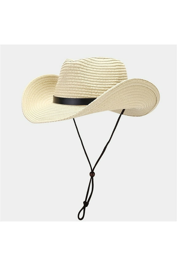Baseball Caps Outdoor Sun Hats Cowboy Men and Women Go Out To Tour The West Wind Big Belt Decoration Sunblock Hat