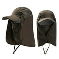 thumbnail image 1 of Baseball Caps Outdoor Sun Hats Cowboy Women & Men Outdoor Sun Hat Fishing Hiking Caps with Face Neck Cover UPF 50+ Outdoor Sportswear Accessories, 1 of 3