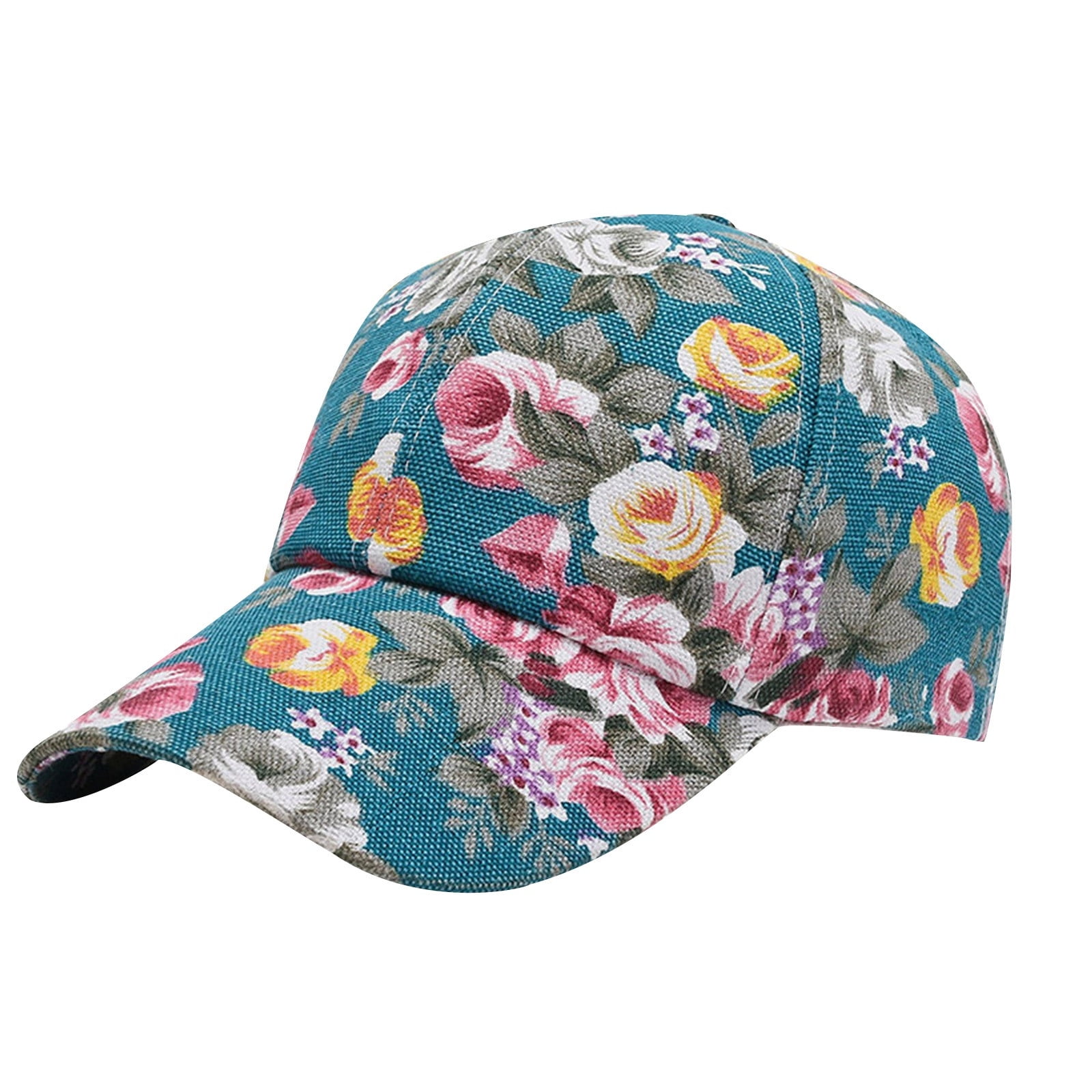 Baseball Caps Peony Color Baseball Cap Casual Trend Cap Outdoor Sun Hats  For Men Women 