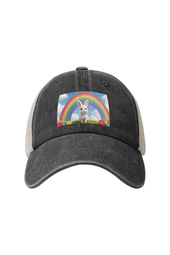 Baseball Caps The Rainbow Rabbit Printing Dad Hat Sport Hats for Men,Women Teen Graphic,Cool,Fashion,Trendy,Casual} Adjustable for Snapbacks