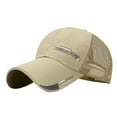 thumbnail image 1 of Baseball Caps Unisex Mesh Baseball Cap Adjustable Trucker Outdoor Sport Hip-hop Hat Caps Gifts, 1 of 2