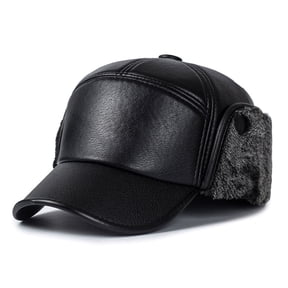 Baseball Caps Warm Hat Men Sports Hat Furry Winter Hat for Outdoor Accessories Soft and Warm Hat