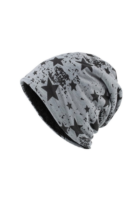 Baseball Caps Winter Wool Baggy Hat for Men Women Warm Ski Cap Classic Baseball Style Gray