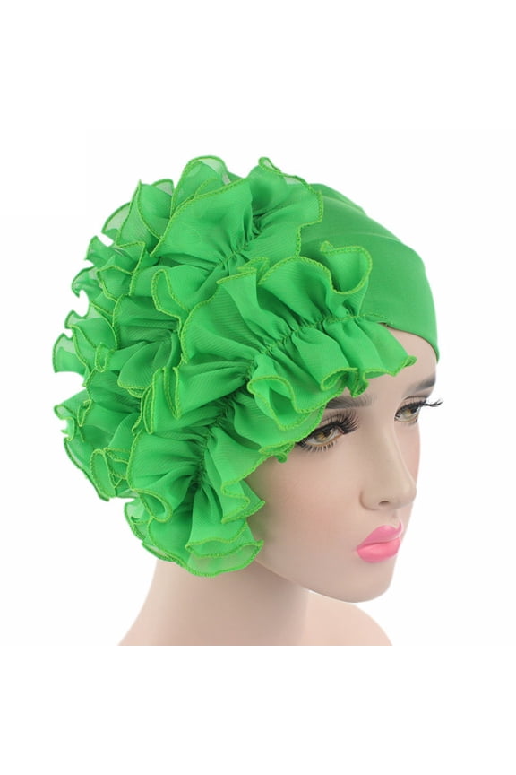 Baseball Caps Women's Berets Women Flower Cancer Chemo Hat Beanie Scarf Turban Head Wrap Cap Headband