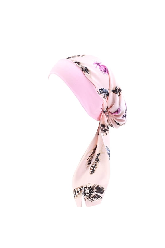 Baseball Caps Women's Casual Loose Print Chemo Beanie Cancer Headwear Turban Cap Sun Hats for Women