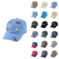 thumbnail image 1 of Baseball Caps for Kids Adjustable Sun Protection Outdoor Summer Hats Cartoon Embroidered Baseball Hat Size 2-8 Years, 1 of 4