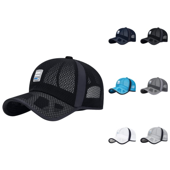 Baseball Caps for Men & Women Vintage Trucker Hat Adjustable Dad Hat Outdoor Casual Sports Travel Fishing Running Cycling Baseball Cap