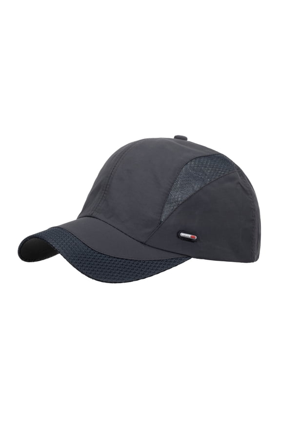 Baseball Caps for Sports and Everyday Wear Breathable Sun Hat for Men Women with Climbing Style and Hop Vibe Gray