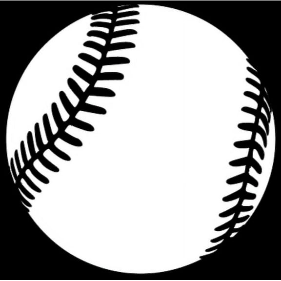 Baseball - Car Window - Premium Vinyl Decal/Sticker