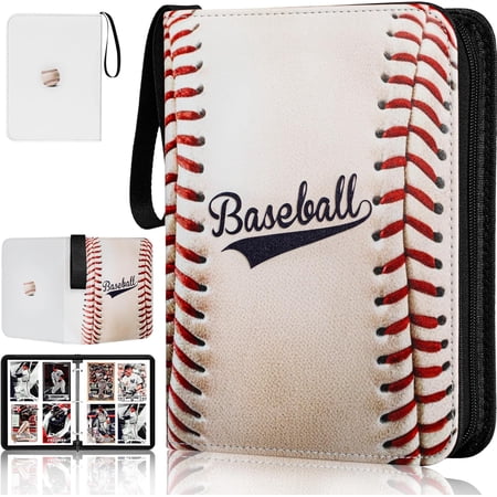 Baseball Card Binder,2025-2026 Sports Trading Card with Sleeves Holder Album,440 Pockets Baseball Card Holder Sheets Display Storage Protectors for Collectors Boys and Girls Gift