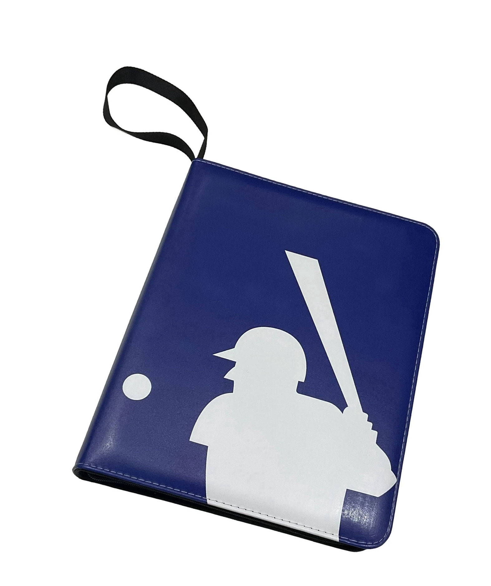 baseball card binder with zipper 12 Pocket Binder, Trading Card Binder, 720 Large Capacity Side Loading Non-Ring Card Album, Double Sided Acid-Free Card Protector Binder, Card Collection for TCG, MTG, Sport Card, Pink allowing each card to be seen clearly Baseball Card Binder, 900 Card