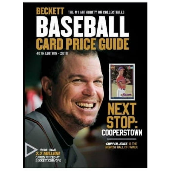 Baseball Card Price Guide 40 2018 Issue